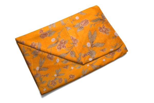Cotton Printed Bombay Dyeing Double Bedsheet Set – Yellow Color | RADHAMADHAB'S CREATION - Image 3