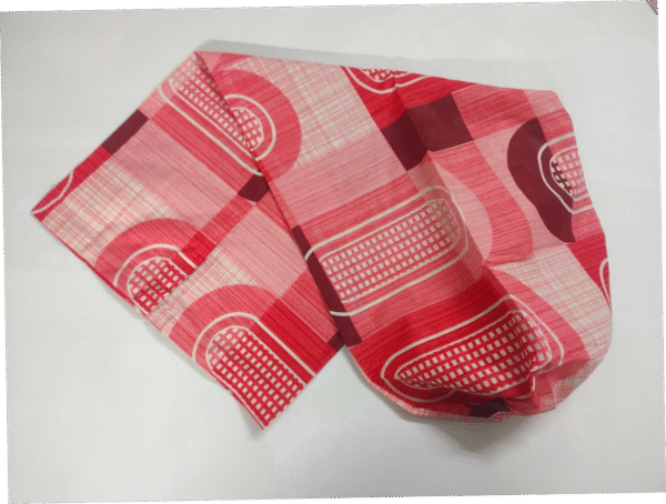 Cotton Printed Bombay Dyeing Double Bedsheet Set – RED Color | RADHAMADHAB'S CREATION - Image 6