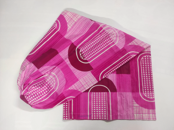Cotton Printed Bombay Dyeing Double Bedsheet Set – RANI Color | RADHAMADHAB'S CREATION - Image 6